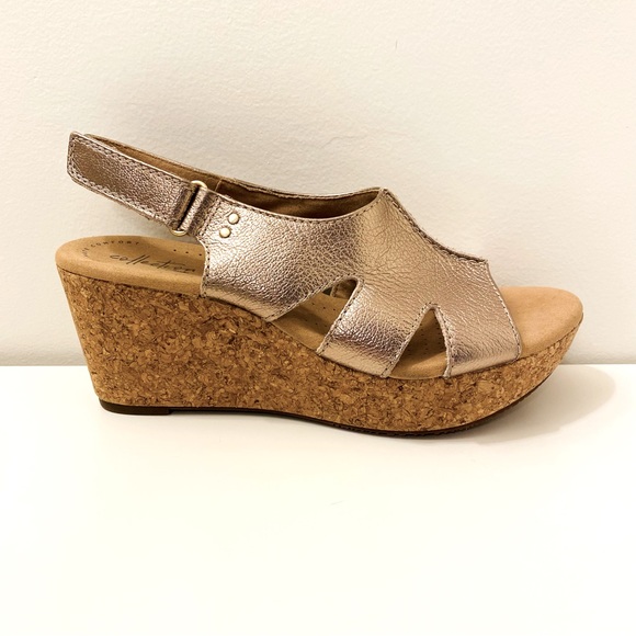 Clarks Shoes - NWOB Clarks Annabel Bari Wedge Sandals